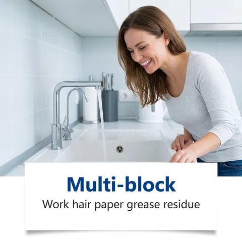 JAKEHOE Instant Drain Cleaner Powerful Pipeline Dredge Agent Powder For Kitchen Toilet Sewer Clog Grease Hair Remover