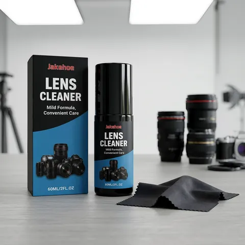 Kit de Nettoyage Professionnel pour Objectif d'Appareil Photo Avec Chiffon en Microfibre Spray Optique Portable pour Appareils Photo DSLR