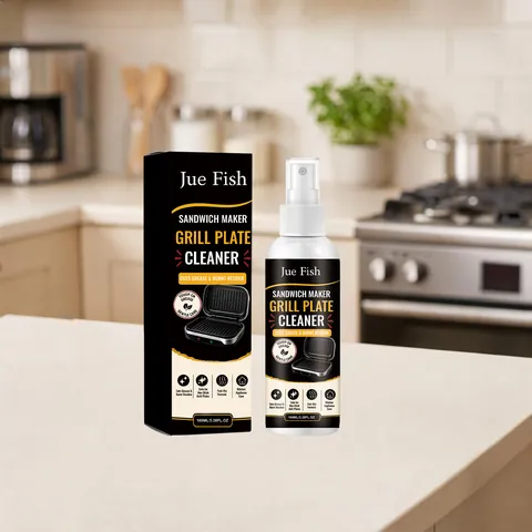 Jue Fish Spray Nettoyant Pour Machine À Sandwich Pour Gaufrier Plaque De Gril Four Détachant Cuisine Dégraissant Surface Antiadhésive
