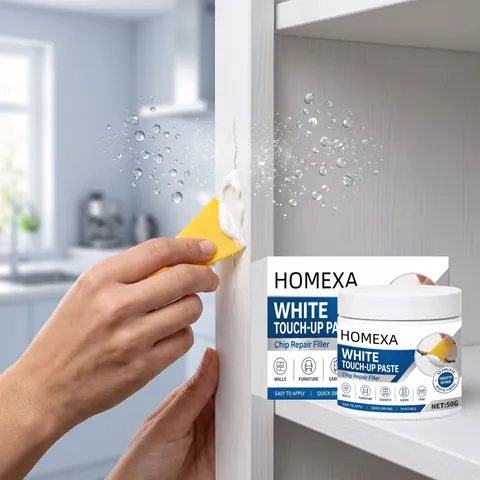 White Repair Paste Home Wall Furniture Crack Filler Tile Gap Sealer Stain Renovation With Scraper Waterproof Quick Dry Home DIY Repair Kit
