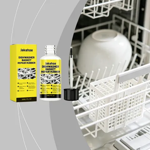 White Dishwasher Rack Repair Rubber Glue Waterproof Rustproof Heat Resistant Coating For Metal Wire Racks Home Improvement