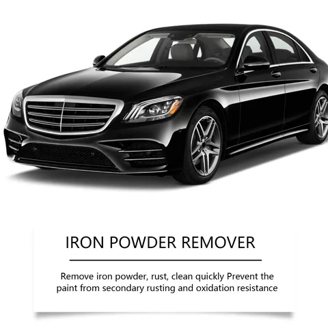 RayHong Car Iron Powder Rust Remover Spray Effective Wheel Hub Rust Prevention And Paint Surface Polishing Cleaner For Vehicle