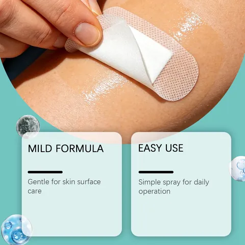 Spray Removedor De Yeso Suave Para La Piel Spray De Limpieza Para Cinta Adhesiva Y Pegatinas Portátil Para Uso Diario Y Exterior