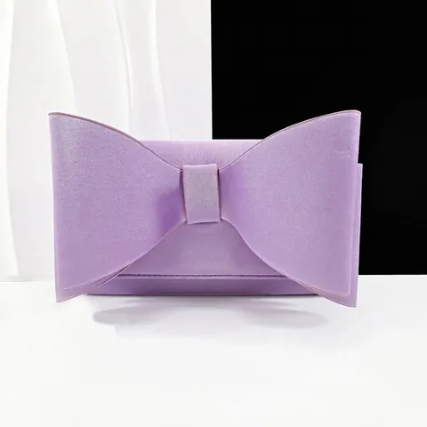 Chaussures à Talons Aiguilles Bout Ouvert avec Nœud et Pochette Enveloppe Assortie Ensemble en Satin pour Soirée Fête Femme Mariage Banquet