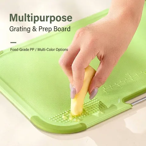 Multifunctional Baby Food Supplement Cutting Board Set Double-Sided Anti-Mold PP Chopping Board With Stand Kitchen Essentials