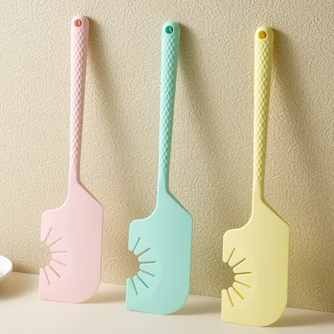 Silicone Spatula Egg Beater Whisk Set Food Grade Heat Resistant Integrated Cream Scraper Manual Kitchen Baking Tools