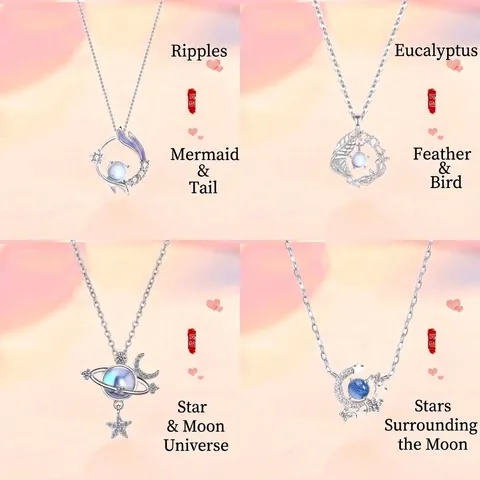 Origineel Ontwerp Ripple Vissenstaart Hanger Halsketting Voor Vrouwen Legering Strass Kunstparel Sleutelbeen Ketting Sieraden Cadeau