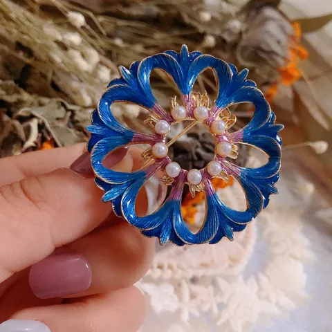 Vintage Legering Emaille Dierlijke Broches Voor Vrouwen Schattige Zeester Paraplu Bij Pipa Strass Kunstmatige Parel Pins Partij Sieraden