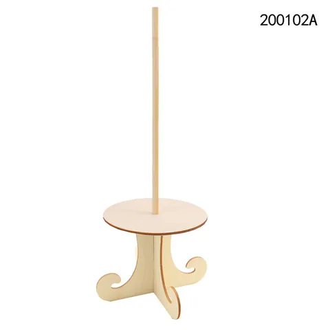 Wooden Poplar Plywood Donut Stand Holder For Wedding Birthday Baby Shower Party Decoration Laser Cut Dessert Display DIY Rack