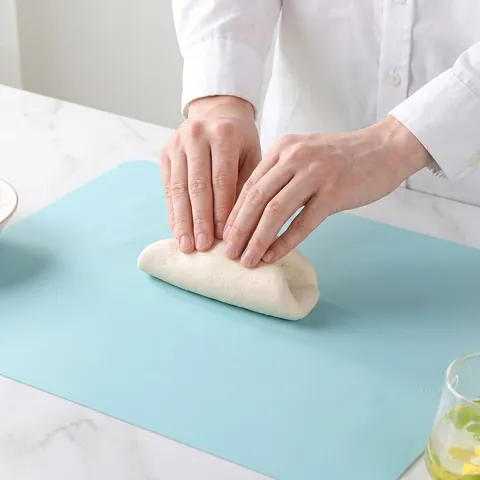 Silicone Kneading Mat Large Thickened Heat Resistant Non-Stick Baking Mat Dough Rolling Pastry Mat Food Grade Kitchen Bakeware Tools
