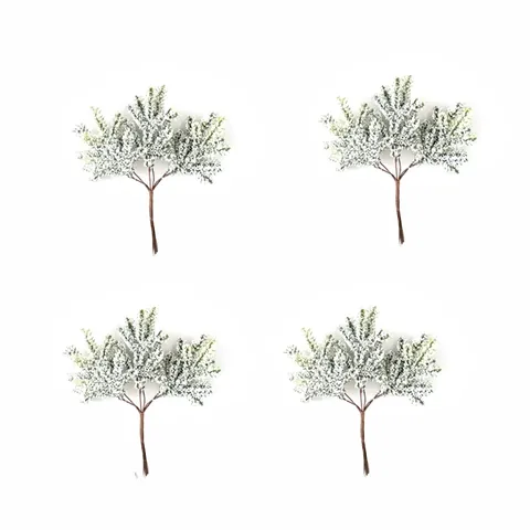 Künstliche Weihnachts Kiefer Picks Verschneite Frostige Kiefernnadeln Für DIY Kranz Girlande Dekoration Haus Schmuck