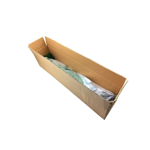 Große Rechteckige Kraftpapier Kartons Für Weihnachtsbaum Express Verpackung Faltbare Wellpappe Versand Aufbewahrungsbox