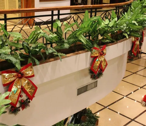 Grande Fiocco di Natale Rosso Oro Con Pigne Mini Scatole Regalo Per Decorazione Albero di Natale Festa Casa
