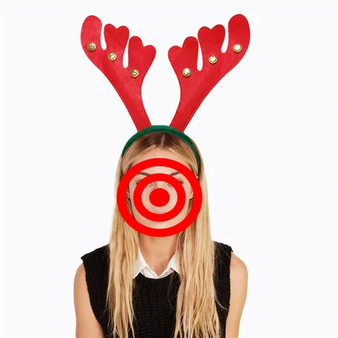 Weihnachten Rentier Geweih Stirnband Mit Glocken Für Erwachsene Kinder Festliche Rot Grün Hirschhorn Haarreif Party Deko