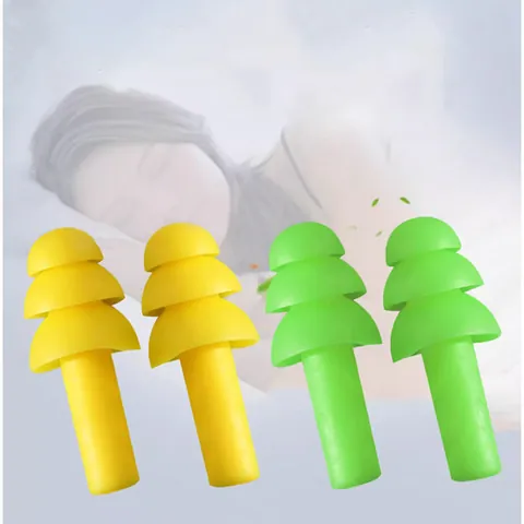Waterproof Silicone Swimming Earplugs Christmas Tree Design Anti Noise Sound Insulation Sleep Earplugs For Studying