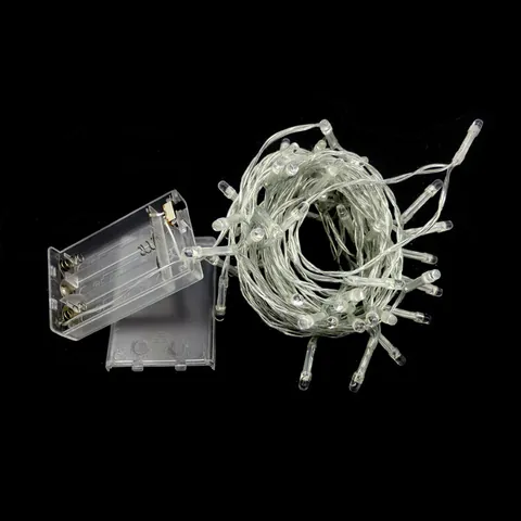 LED Christmas String Lights Battery Operated Fairy Lamp Decorative Lighting For Holiday Home Hotel Party Wedding Festive Decor