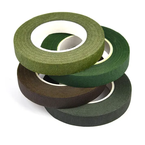 Professional Crepe Paper Floral Tape For Bouquet Stem Wrap DIY Flower Arrangements Craft Project Packaging Floral Accessory