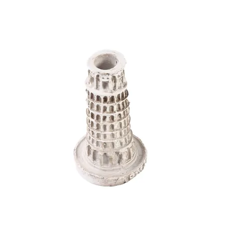 Leaning Tower of Pisa Italy Miniature Resin Model Figurine Distressed World Heritage Architecture Statue Home Decor Gift