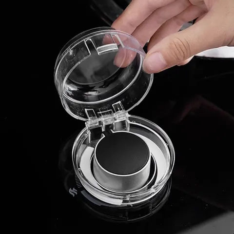 Couvercle de Protection de Bouton de Cuisinière à Gaz Transparent Protection de Sécurité Enfant Cuisine Résistant à l'Huile