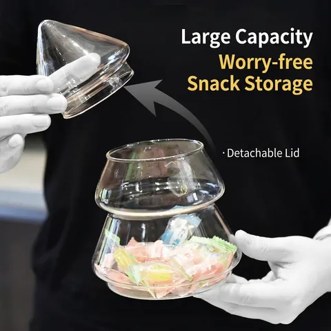 Creative Christmas Tree Glass Storage Jar with Lid Transparent Candy Container European Style Home Decor Desktop Ornament