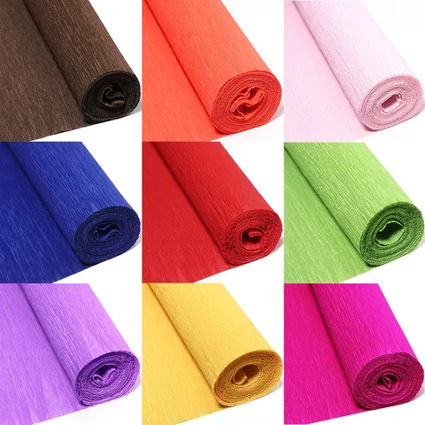 Rollos de Papel Pinocho de Flores Hechos a Mano para Manualidades DIY Envoltura de Regalos Papel Origami Multicolor Materiales para Jardín de Infantes