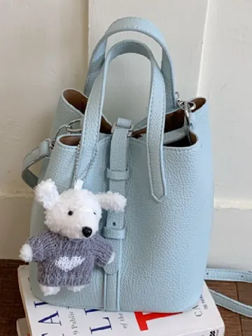 Sac Seau en Cuir PU pour Femmes Minimaliste Couleur Unie Petit Sac à Main Bandoulière