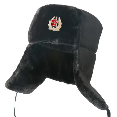 Winter Warme Bombermütze Kunstpelz Winddicht Ohrenklappe Trapper Mütze Ushanka Mütze Für Herren Damen