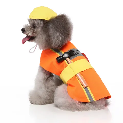 Funny Pet Halloween Christmas Cosplay Costume Festival Transformation Outfit Polyester Apparel For Small Dogs Cats Festive Party Clothing