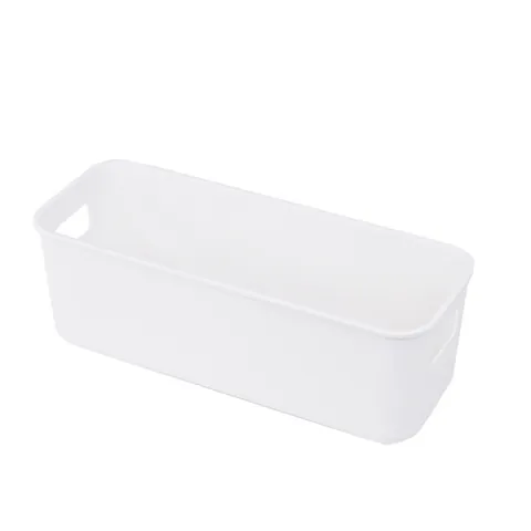 Kunststoff Kosmetik Aufbewahrungsbox Rechteckig Desktop Kleinigkeiten Organizer Behälter Für Schublade Zuhause Büro Make-up Aufbewahrung