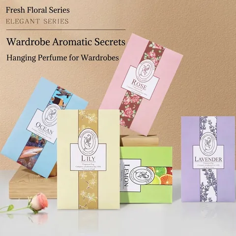 Hanging Wardrobe Sachet Air Freshener Long Lasting Fragrance Closet Deodorant Scented Bag Home Decor