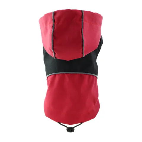 Pet Outdoor Waterproof Dog Jacket Winter Warm Polar Fleece Padded Puppy Clothes Hooded Windbreaker For Small Dogs Cats