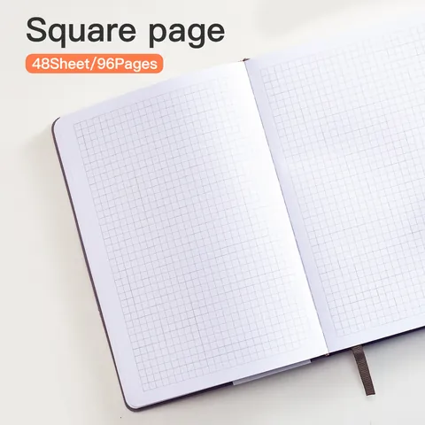 A5 Hardcover Faux Leather Notebook With Magnetic Buckle Pen Loop Thick Paper Lined Grid Dot Journal For Office School Business Writing