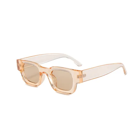 Retro Small Square Frame Sunglasses For Women Men Unisex Vintage Concave PC Frame UV400 Protection Fashion Outdoor Eyewear