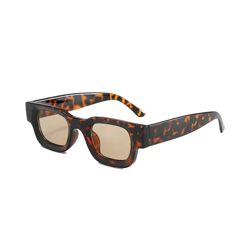 Retro Small Square Frame Sunglasses For Women Men Unisex Vintage Concave PC Frame UV400 Protection Fashion Outdoor Eyewear