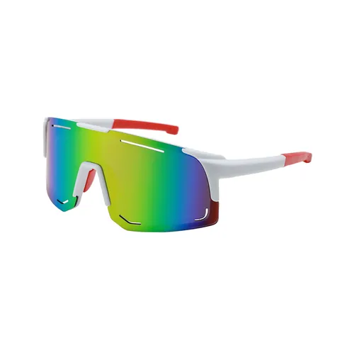 Trendy One Piece Shield Sunglasses For Men Women Sport Cycling Windproof Sun Glasses Outdoor Goggles Y2K Fashion Eyewear UV400 Protection