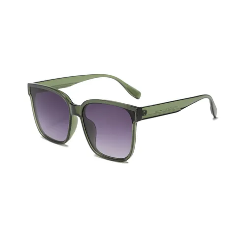 Lunettes de Soleil Polygonales Mode Rétro Carrées Protection UV400 pour Hommes Femmes Simple Élégant Extérieur Voyage Plage