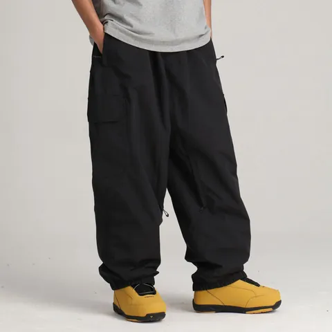 Pantalones de Esquí Impermeables a Prueba de Viento para Hombre Mujer Cargo Snowboard Holgados Transpirables Deportes