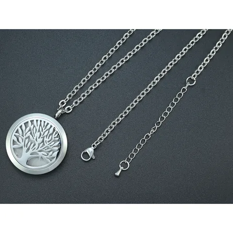 304 Stainless Steel Necklace Chain For Men Women Silver Black Cross Box Pearl Chain Link DIY Jewelry Accessories Basic Necklace Chain