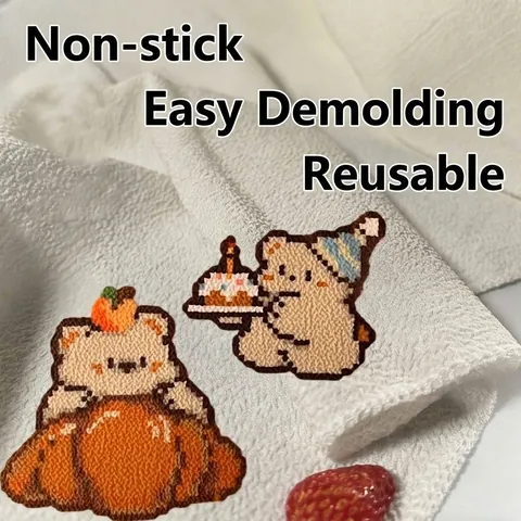 Heat Resistant White Polyester Ironing Cloth For Perler Beads DIY Craft Coarse Texture Exfoliating Bath Towel Durable Cloth