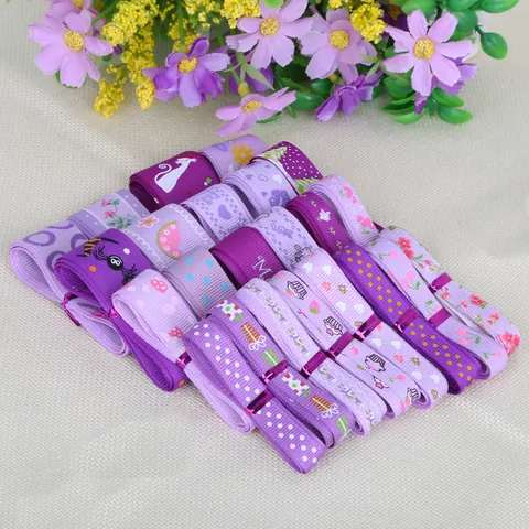 Grosgrain Ribbon With Stitched Edge For Gift Wrapping Wedding Decor Cake Flower Box DIY Crafts Polyester Decorative Ribbon