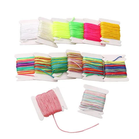 Professional Jade Thread Cord For DIY Bracelet Necklace Making Woven Nylon Cord For Hand-Woven Jewelry Pendant String