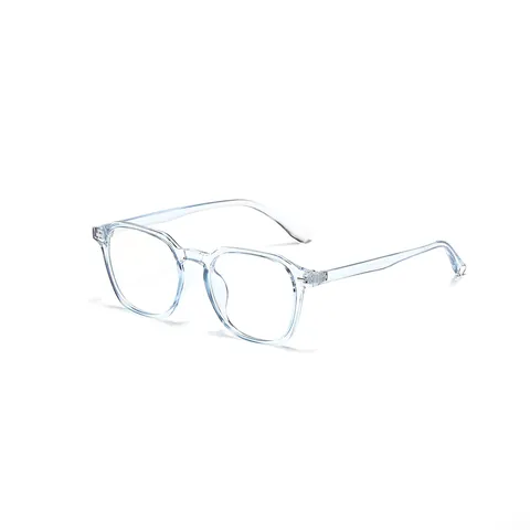 Gafas de PC con Montura Cuadrada Grande para Hombre y Mujer Gafas Ópticas con Bloqueo de Luz Azul Retro Color Caramelo
