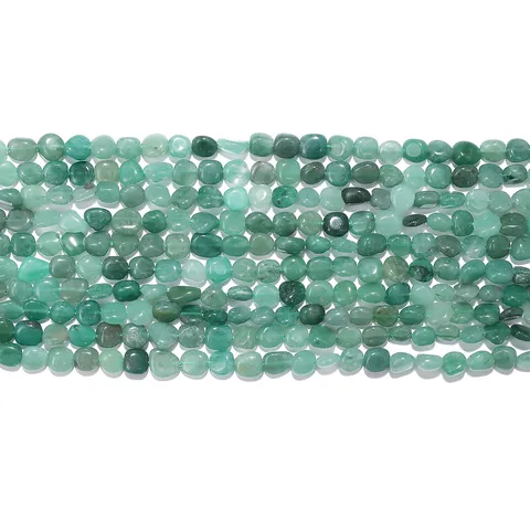 Natural Stone Irregular Tumbled Loose Beads For DIY Jewelry Making Bracelet Necklace Accessories Green Aventurine Amethyst Rose Quartz Citrine