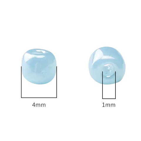 Creamy Round Glass Seed Beads For DIY Jewelry Making Macaron Color Handmade Bracelet Necklace Accessory