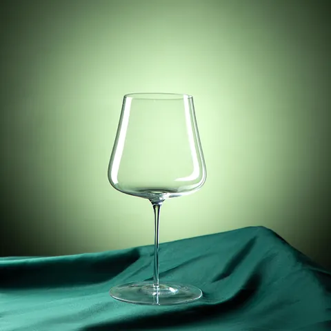 High-End French Ultra-Thin Crystal Red Wine Glass Elegant Lead-Free Burgundy Bordeaux Stemware Transparent Goblet For Wedding Party