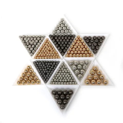 CCB Plastic Round Spacer Beads Large Hole Metallic Finish For DIY Jewelry Making Necklaces Bracelets Handcraft Material Beads