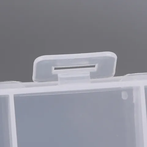 24 Grids Transparent Plastic Storage Box With Removable Dividers Jewelry Organizer Case For DIY Beads Earrings Craft Supplies