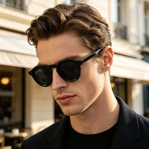 Ronde Kleine Frame Zonnebril Vintage Retro UV400 PC Lens Mode Punk Hip Hop Outdoor Streetwear Eyewear Voor Heren Dames Zonnebril