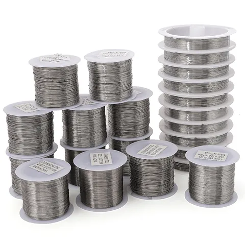 Stainless Steel Beading Wire For Jewelry Making Soft Metallic Jewelry Thread For DIY Crafting Necklace Bracelet Making Supplies