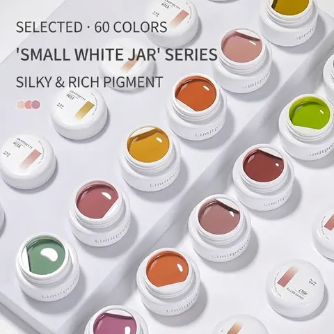 Professional Japanese Jar Nail Polish Gel For Manicure Long Lasting Phototherapy Gel Salon Dedicated Plant Based Nail Art Gel